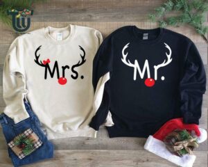 Mr and Mrs Sweaters, Couple Christmas Sweaters, Wife & Husband Christmas Set, Christmas Sweaters, Couple Sweaters, Christmas gift