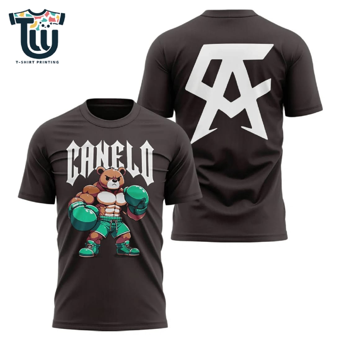 Canelo Alvarez Bear 2024 3d Shirt