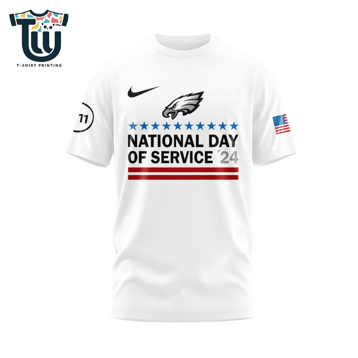 Nerver Forget Philadelphia Eagles National Day Of Service Shirt