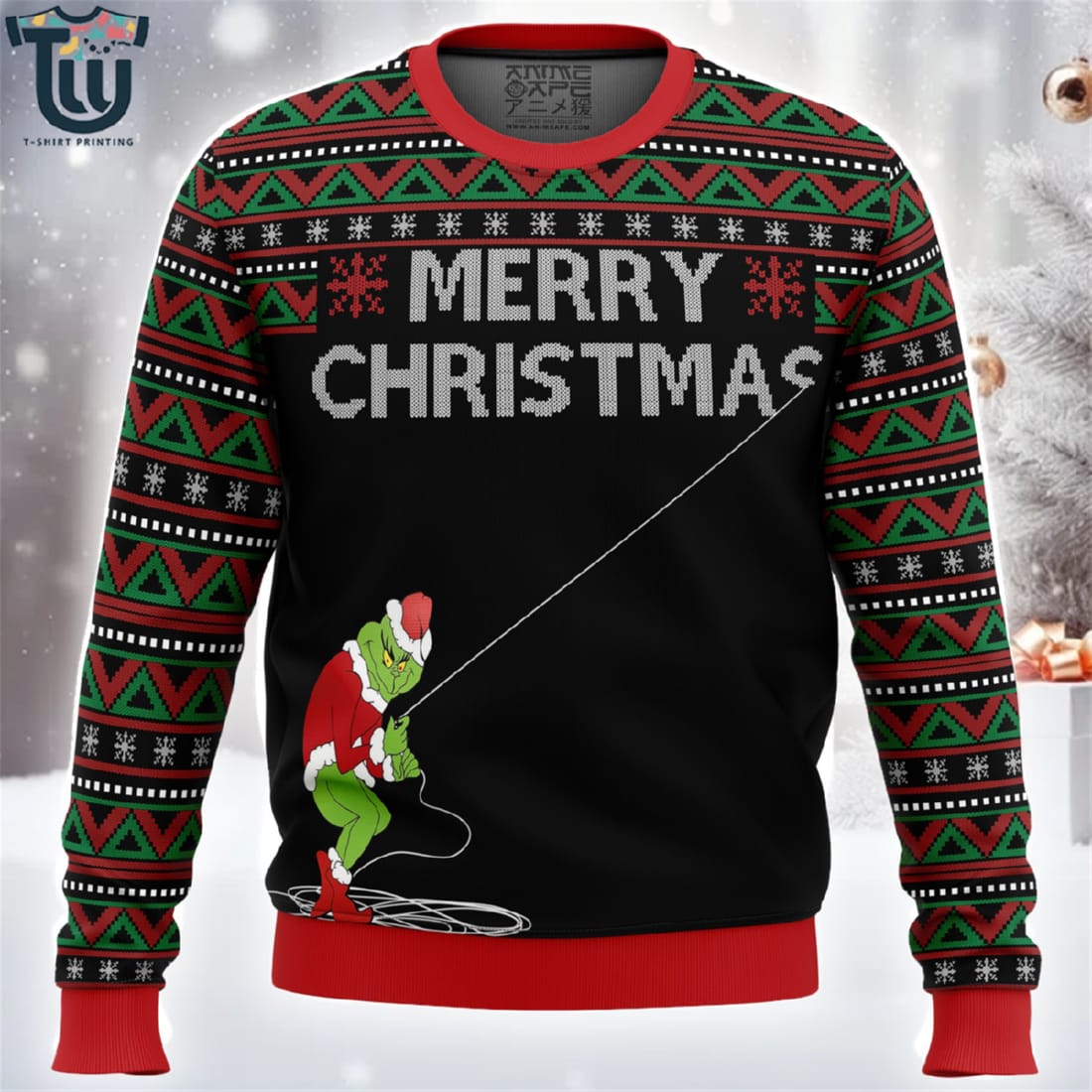 The Grinch Stole Christmas Ugly Christmas Sweater The Grinch Stole Christmas Ugly Christmas Sweater