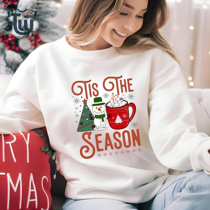 Dear Santa Just Bring Coffee Sweatshirt, Christmas Santa Sweatshirt, Christmas Coffee Sweatshirt, Christmas Santa Coffee Sweatshirt